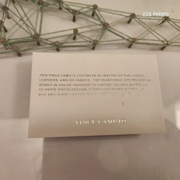 Vince Camuto Bowmel Flats. NIB. Black Napa. Size Various - Picture 9 of 10